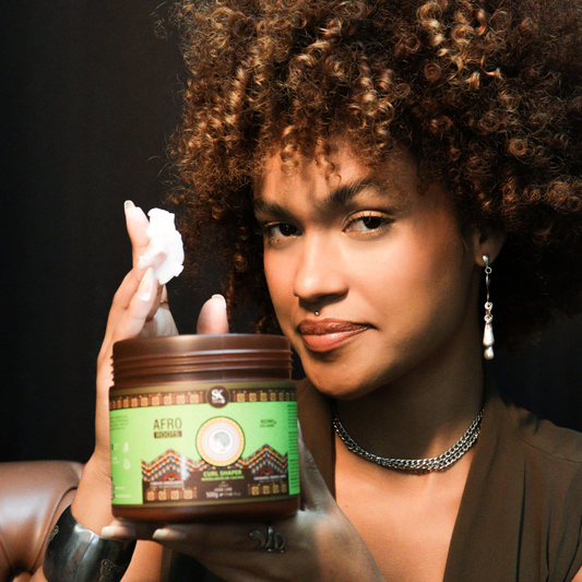 Afro Roots - Modelador de Cachos Sem Enxágue