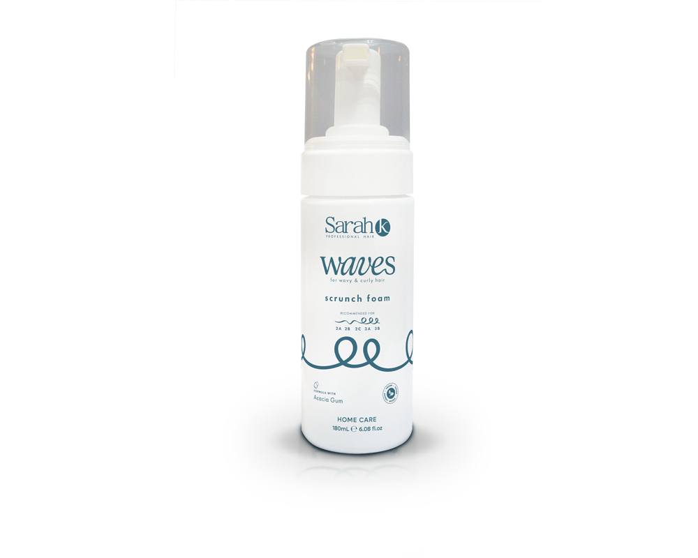 Espuma Ativadora de Cachos Waves Scrunch Foam