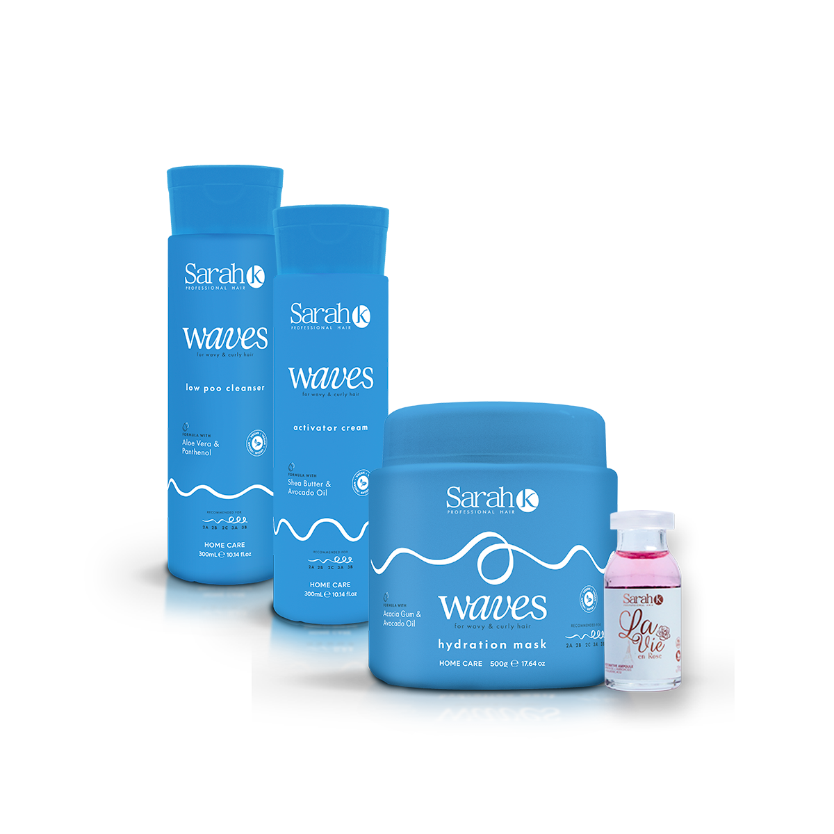 Kit Hidratação Intensiva para Ondas e Cachos WAVES