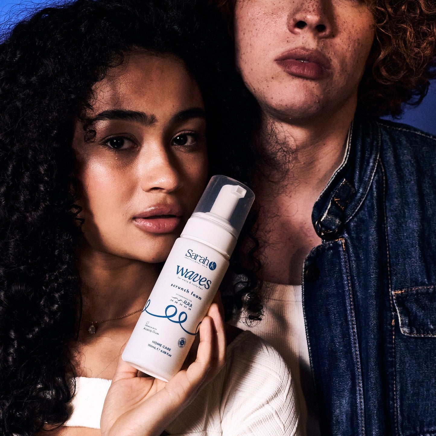 Espuma Ativadora de Cachos Waves Scrunch Foam