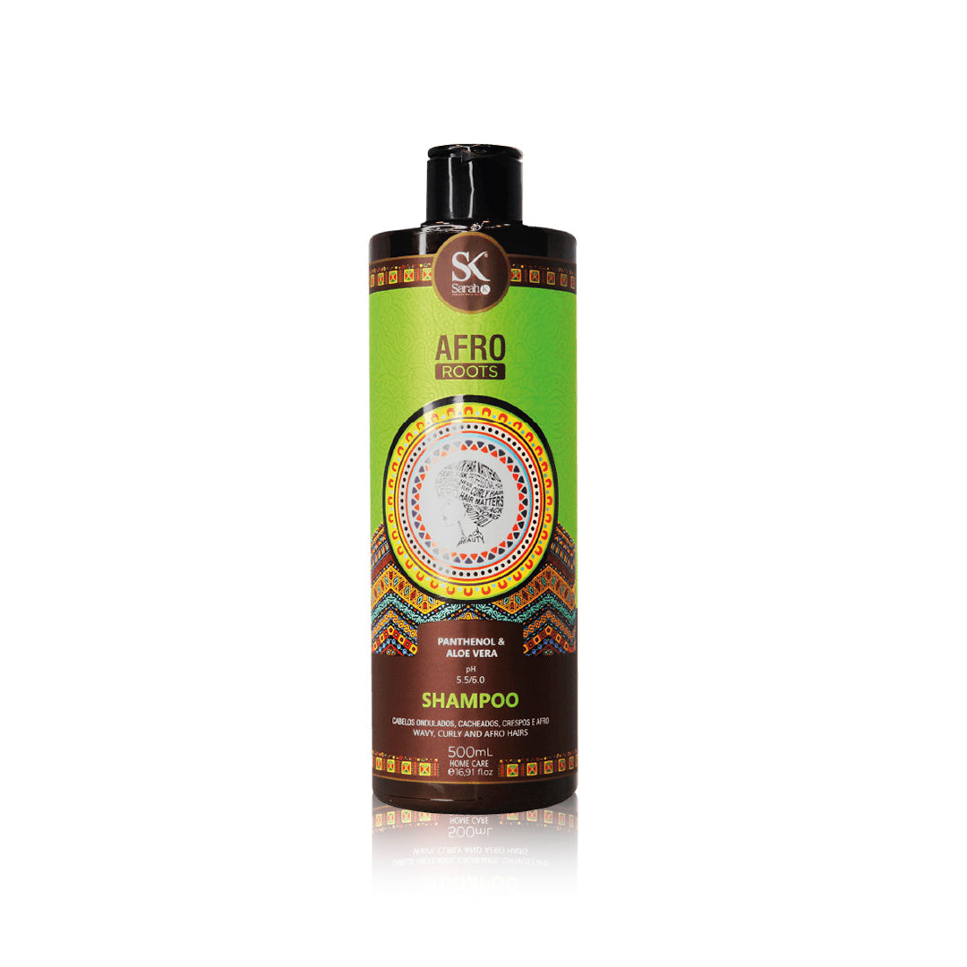 Afro Roots - Shampoo para Cabelos Cacheados e Crespos