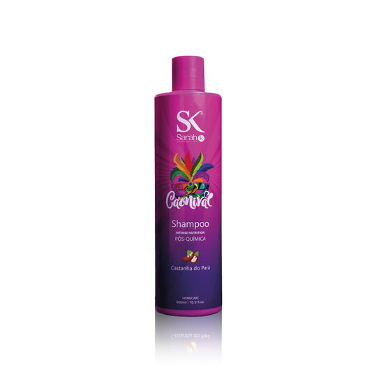 Carnival  - Shampoo Pós Química para Cabelos Escuros