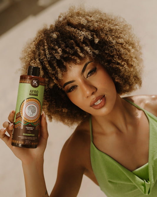 Afro Roots - Shampoo para Cabelos Cacheados e Crespos