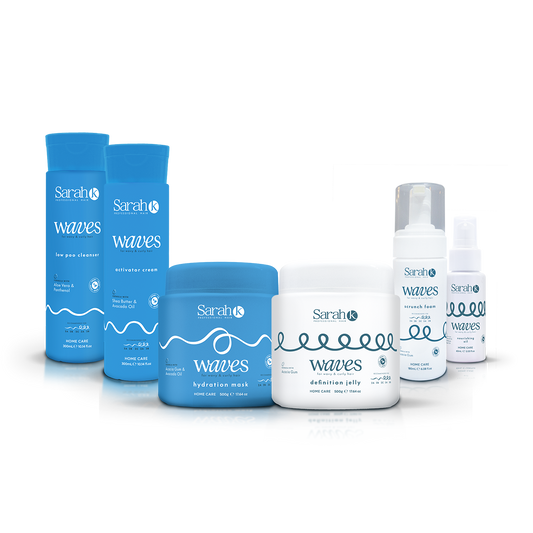Kit Completo para Cabelos Ondulados e Cacheados WAVES