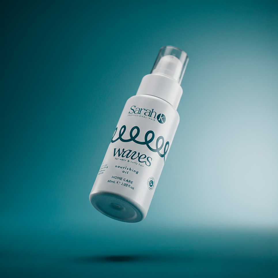 Óleo Nutritivo para Cabelos Cacheados Waves