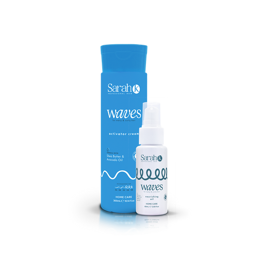 Kit Umectação para Cabelos Ondulados e Cacheados WAVES